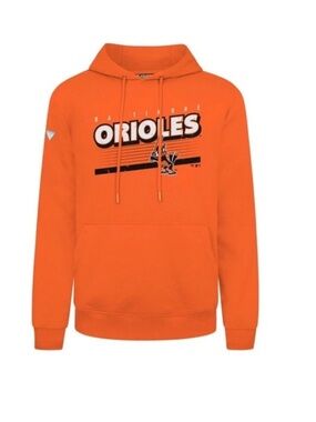 NWT Level Up Baltimore Orioles Cooperstown Collection Hoodie Sz L $85